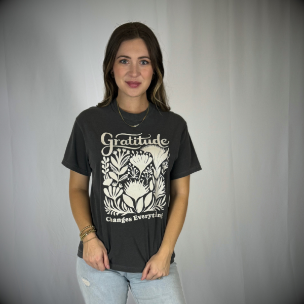 Gratitude Changes Everything - Women's Thanksgiving Shirt