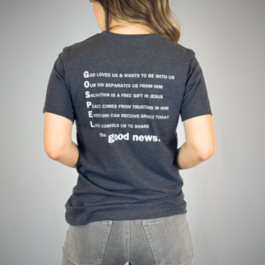 Good News Tshirt - Gospel acrostic Christian